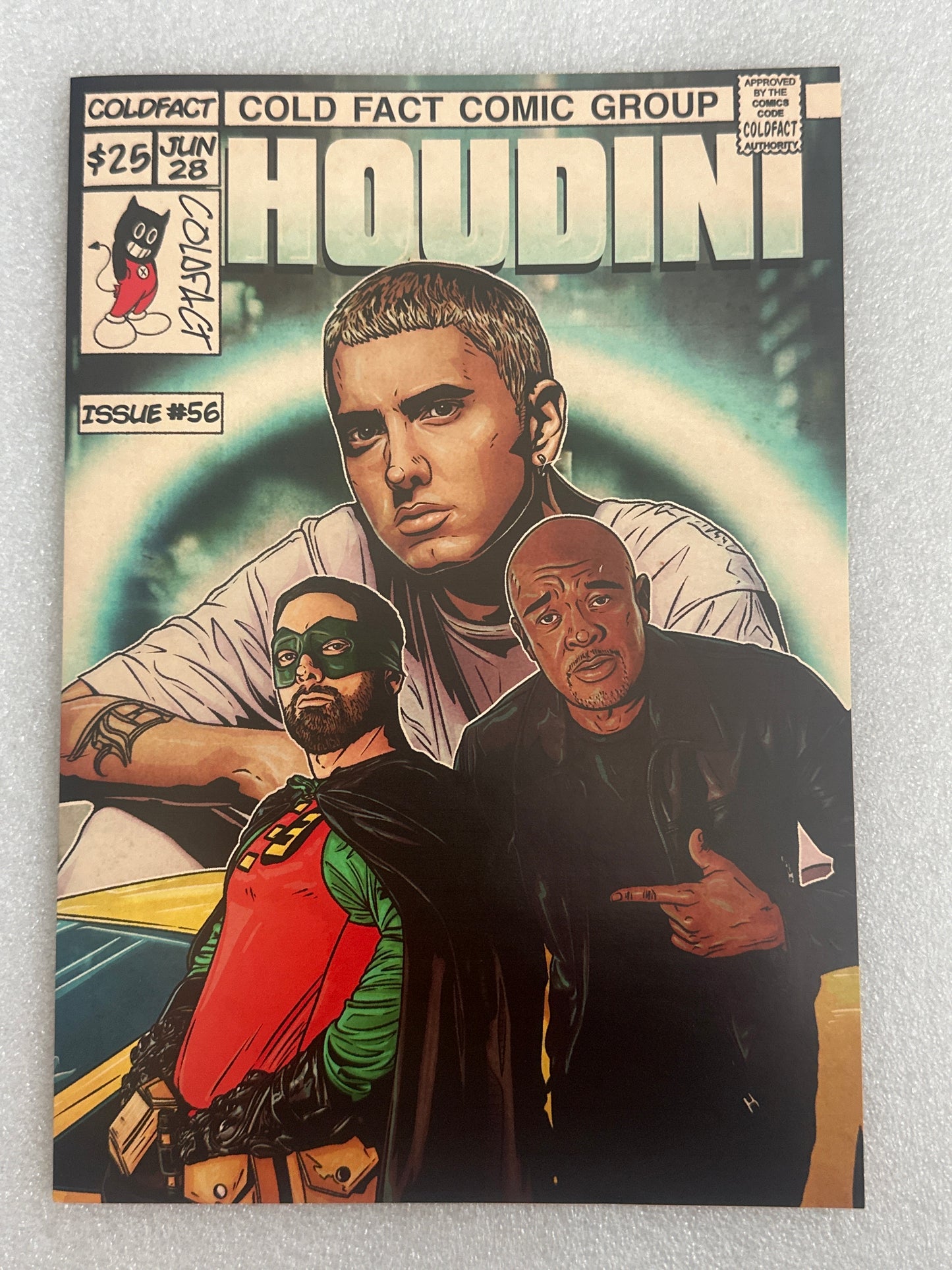 Houdini #56 Jun 28 Eminem Cold Fact Comic