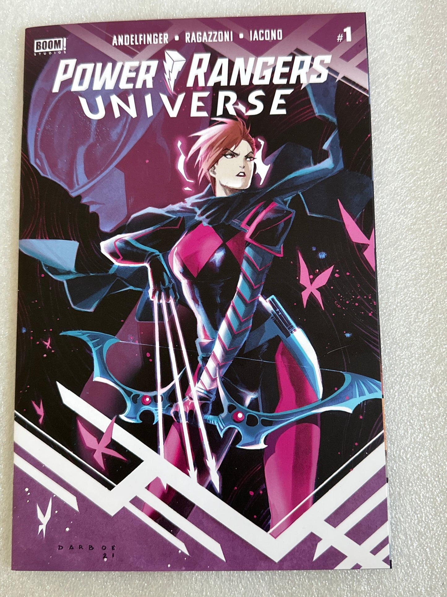 Power Rangers Universe #1 The Comic Mint Variant Boom! Studios 2021