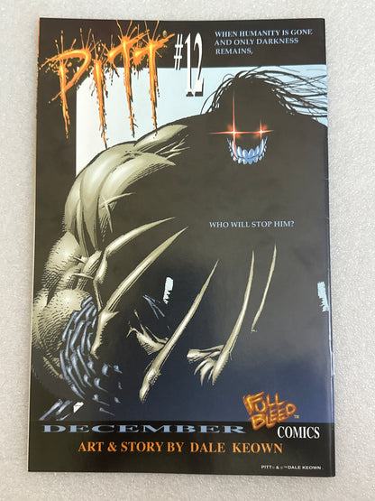 Pitt In The Blood One Shot Full Bleed Comics 1996