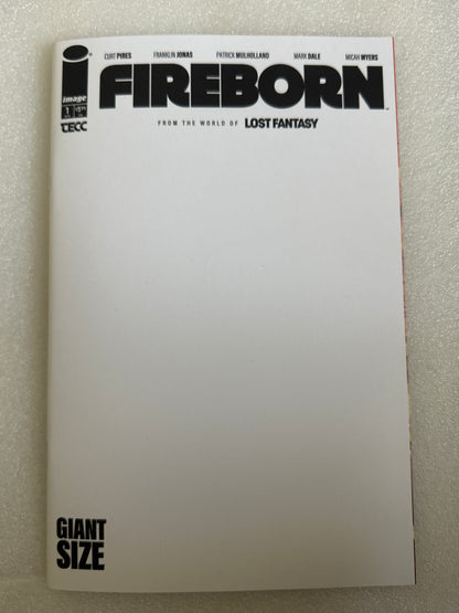 Fireborn #1 Blank Variant Cover E Image 2026