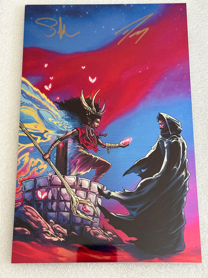 Tales of Asunda V3 #1 Wishing Well & D&D 5e Module Metal Cover signed Kickstarter Stranger Comics 2026