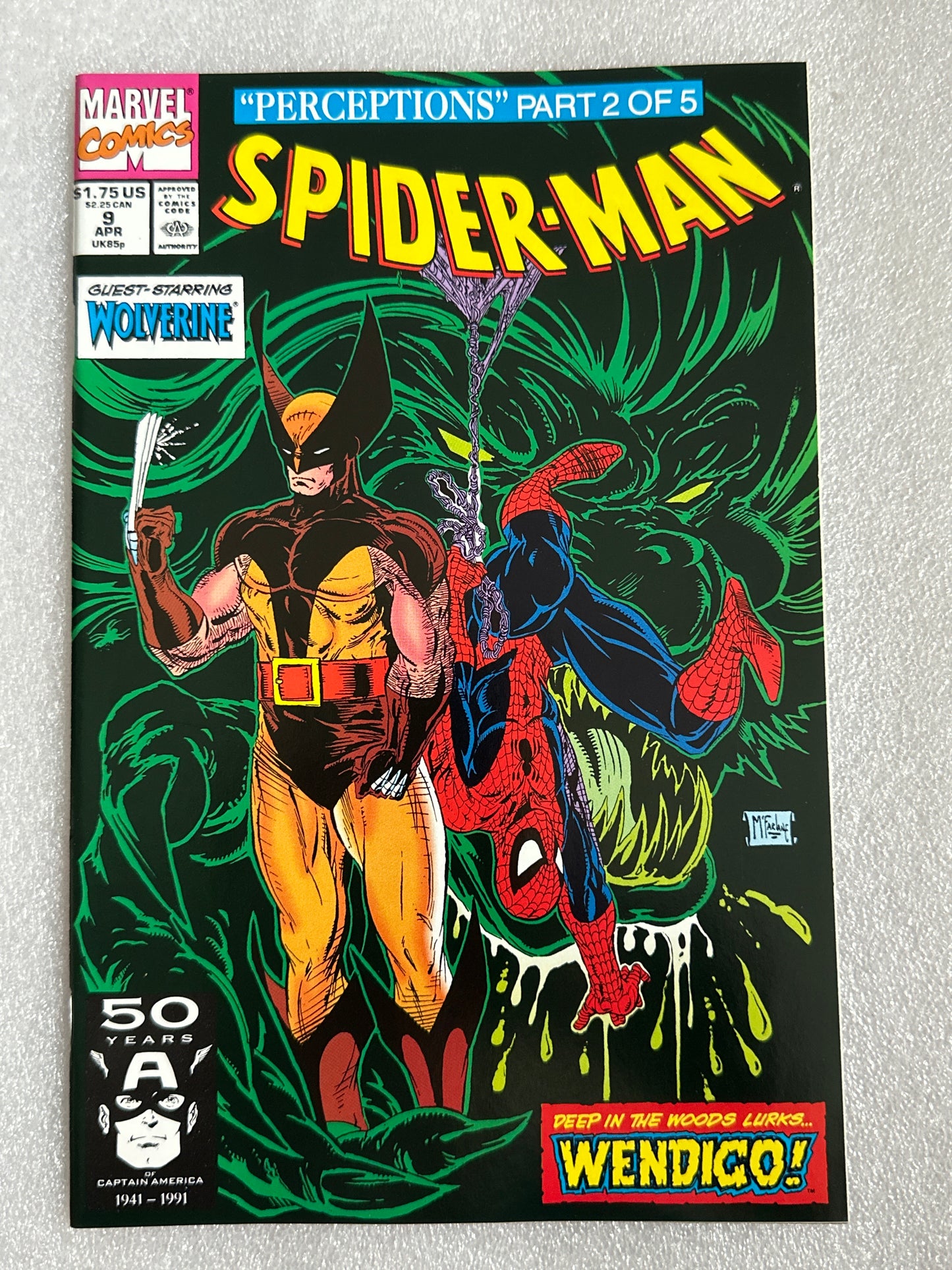 Spider-Man #9 Marvel 1991
