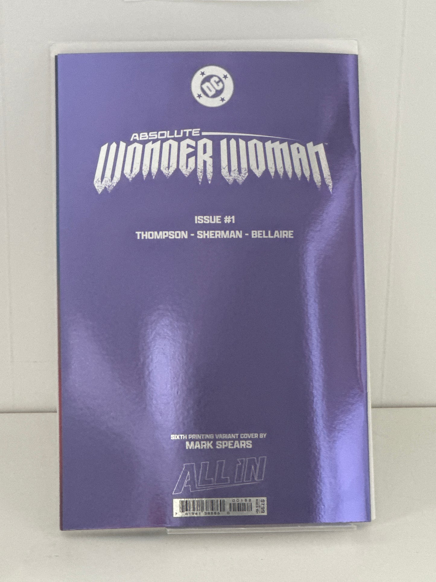 Absolute Wonder Woman 1 Foil Mark Spears Variant DC 2025