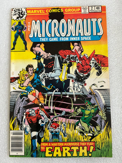 Micronauts #2 Marvel 1978