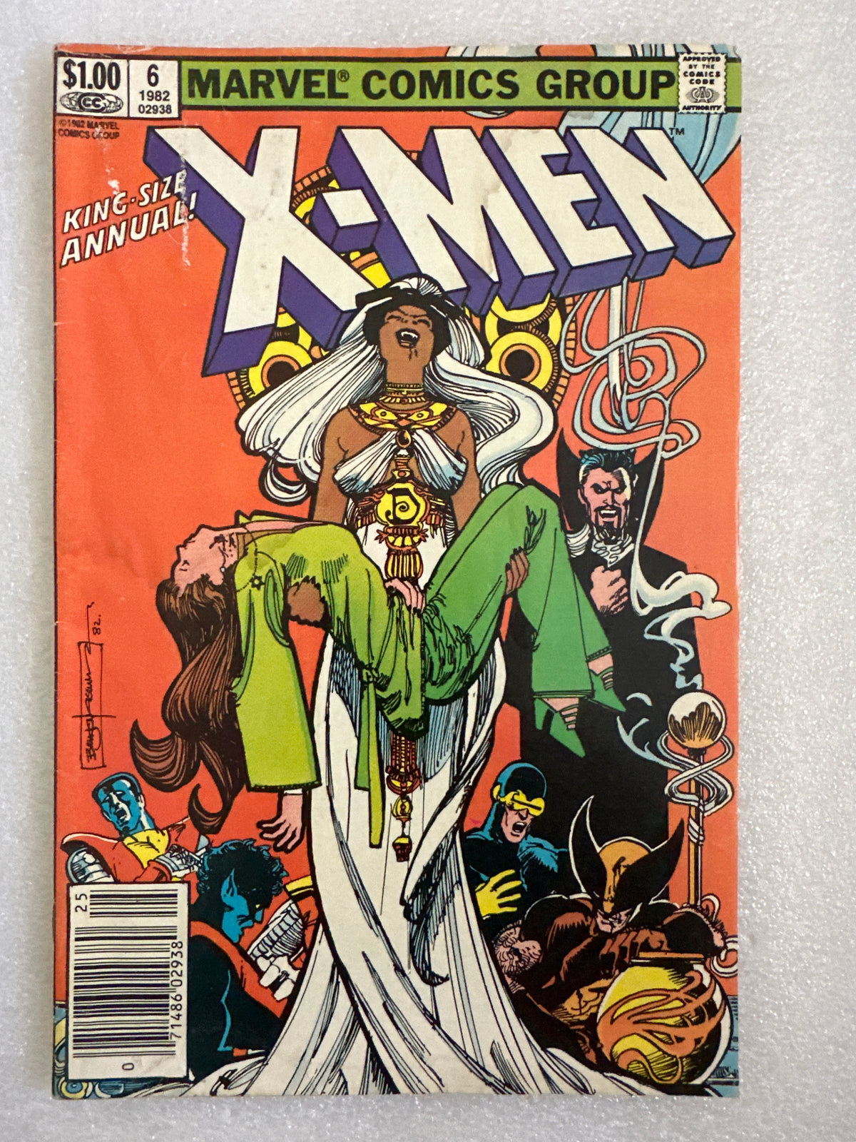 X-Men King-Size Annual #6 Newsstand Vampire Storm Marvel 1982