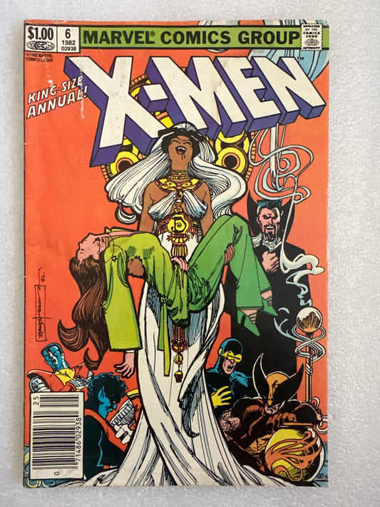 X-Men King-Size Annual #6 Newsstand Vampire Storm Marvel 1982