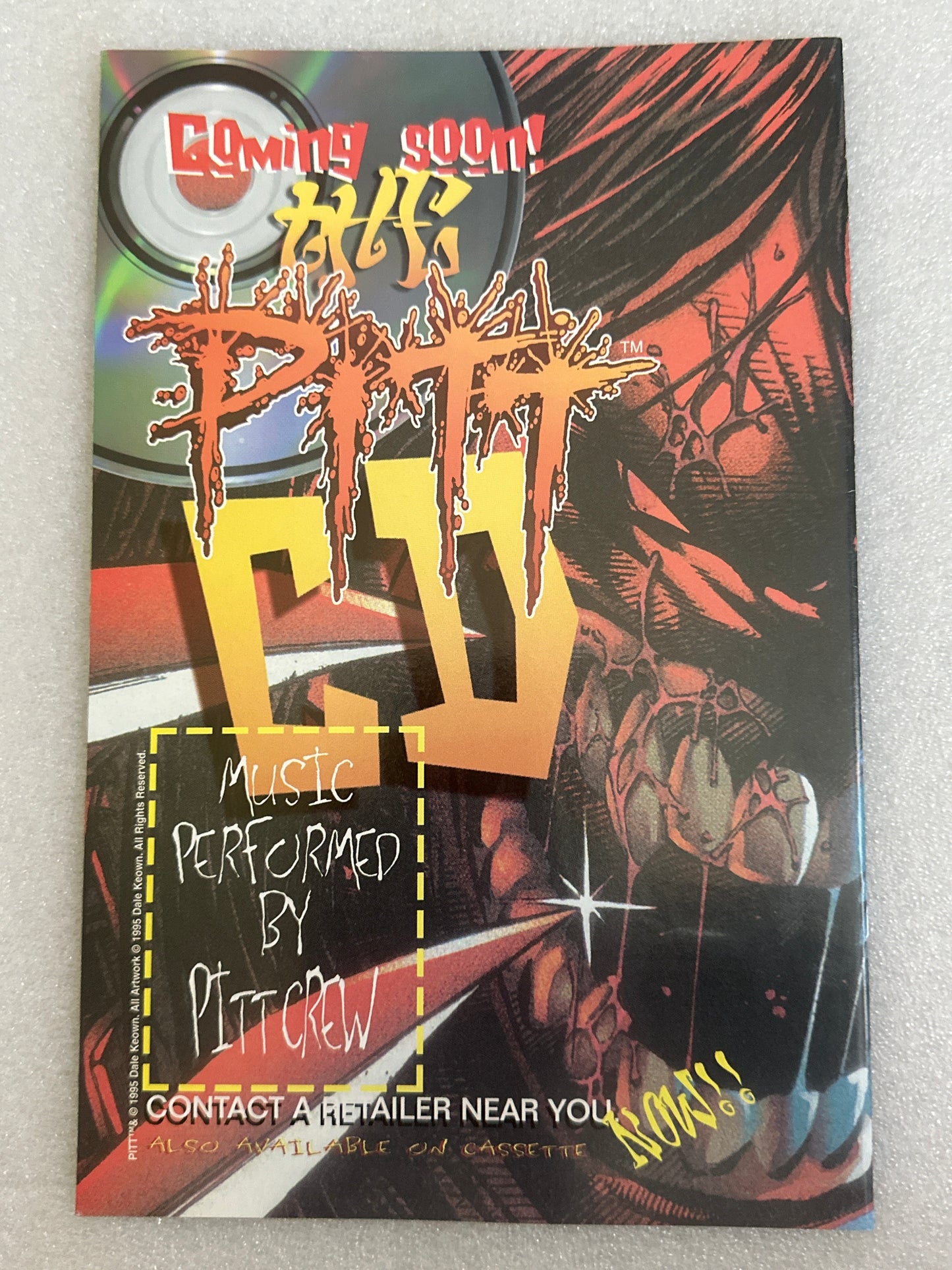 Pitt #1/2 Full Bleed Comics 1995