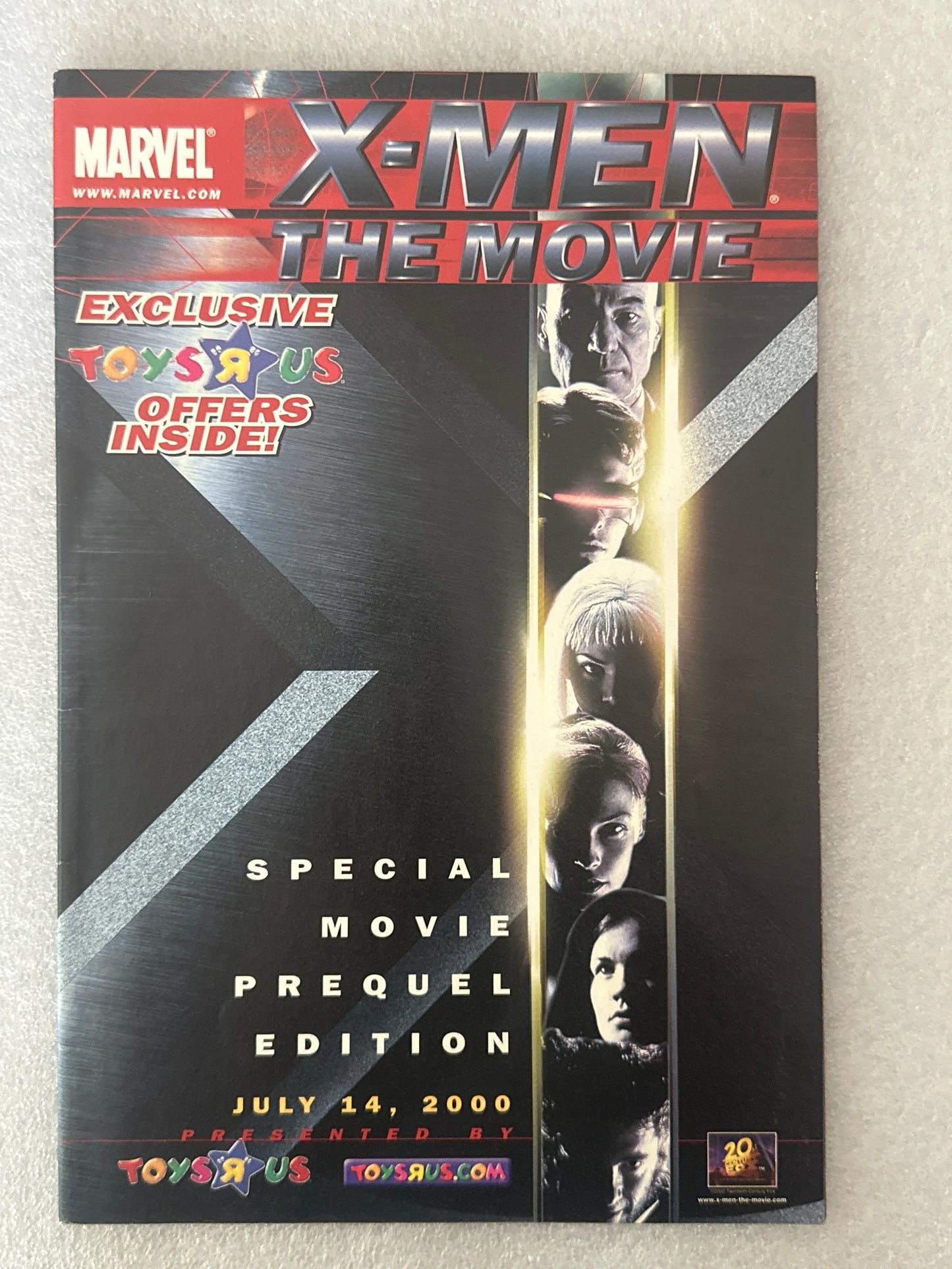 X-Men The Movie Toys R Us Edition Marvel 2000