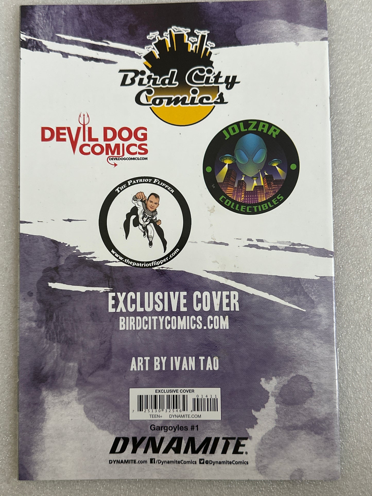 Gargoyles #1 Virgin Variant Dynamite 2022