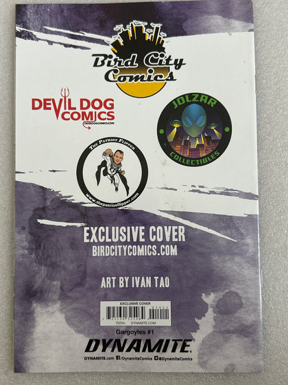 Gargoyles #1 Virgin Variant Dynamite 2022