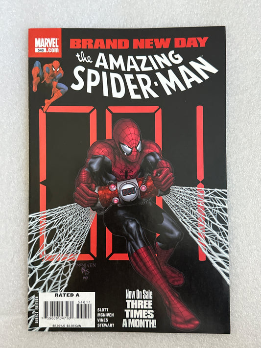Amazing Spider-Man #548 Brand New Day Marvel 2008
