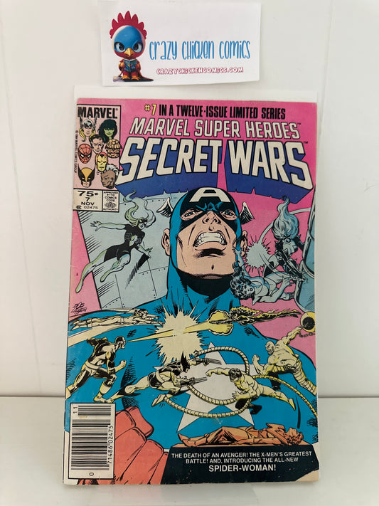 Marvel Super Heroes Secret Wars #7 Marvel Comics 1984