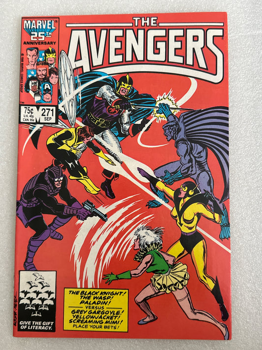 Avengers 271 Marvel 1986
