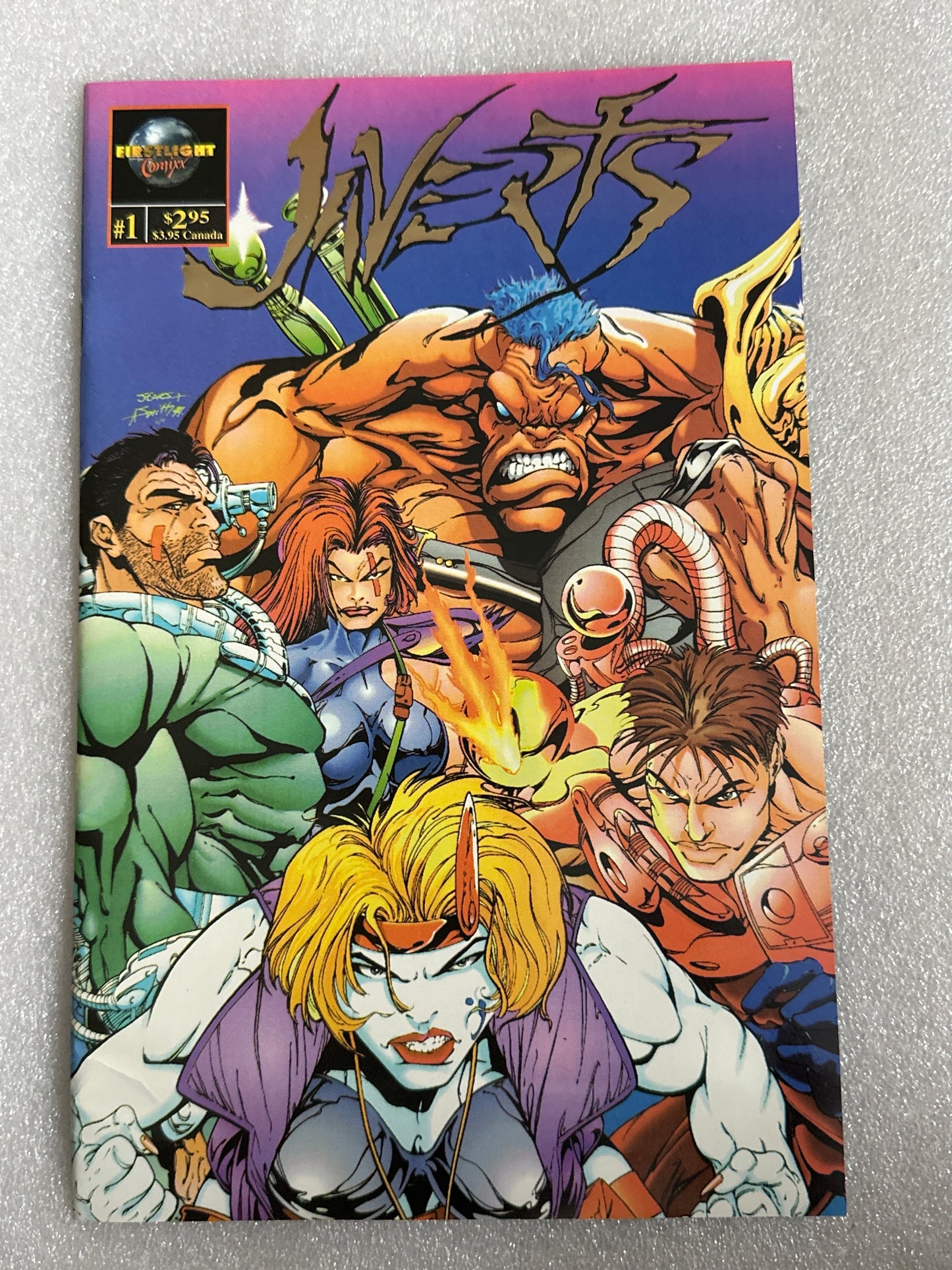 Javerts #1 Gold Foil Firstlight 1994