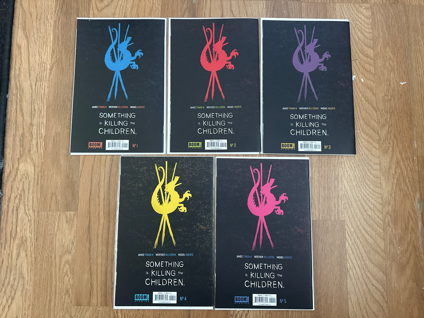Something is Killing the Children #1-25 David Mack Virgin Variant Cover Set plus #25 ComicTom Variant Boom! 2022