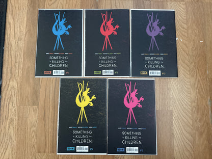 Something is Killing the Children #1-25 David Mack Virgin Variant Cover Set plus #25 ComicTom Variant Boom! 2022
