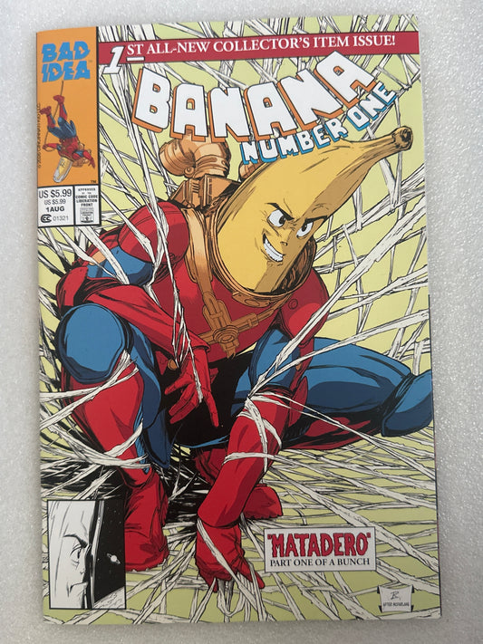 Banana #1 Raymond Gay SM1 Homage CVR F 1:20 Bad Idea 2026