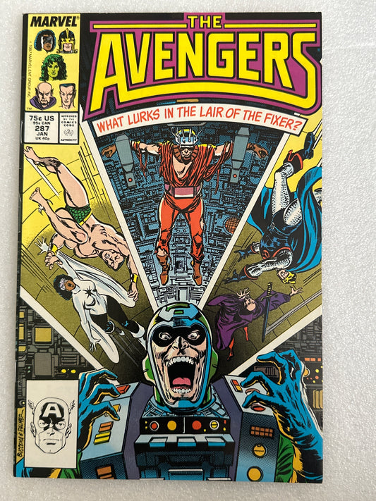 Avengers 287 Marvel 1988