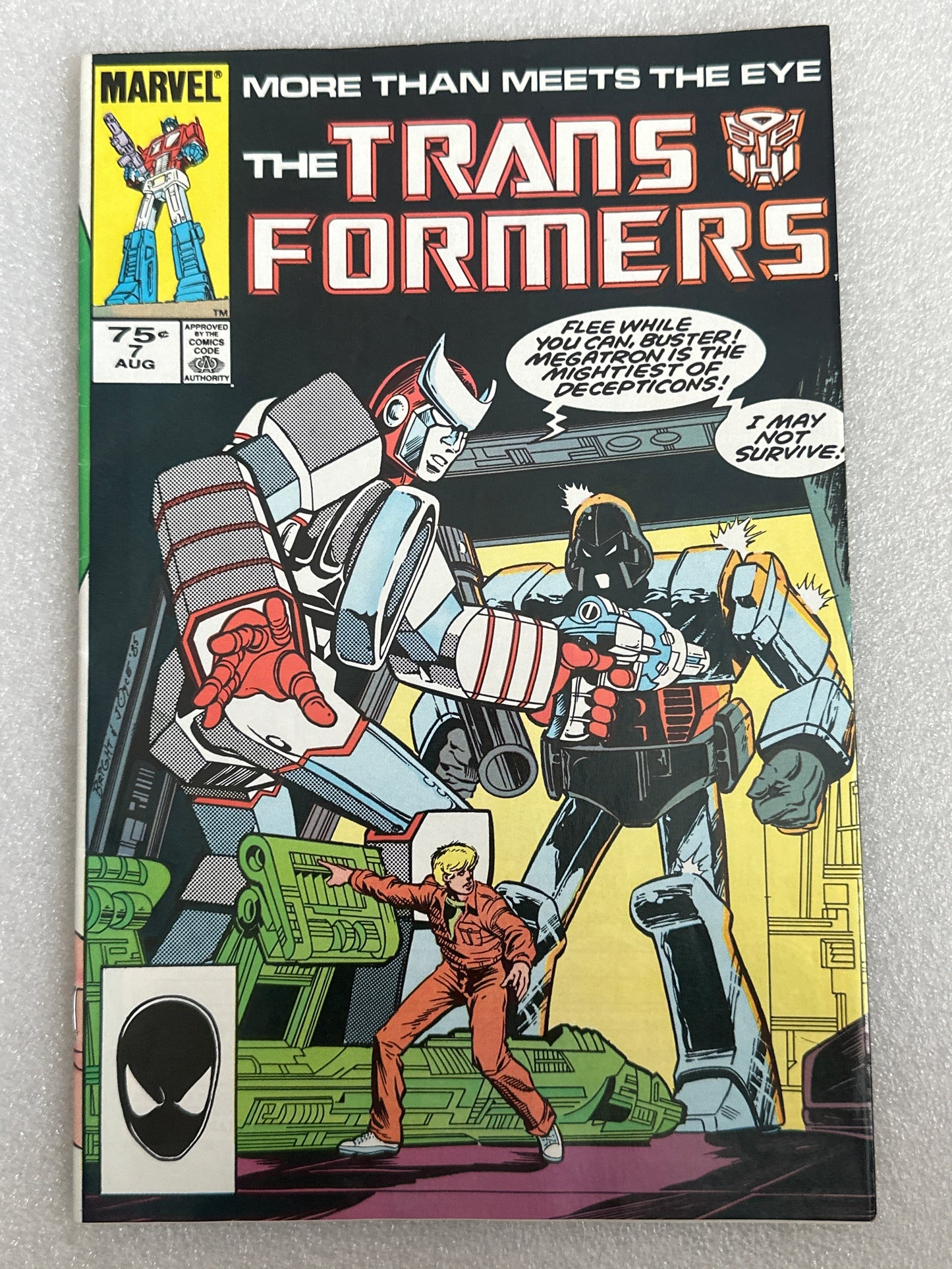 Transformers #7 Marvel 1985