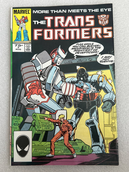 Transformers #7 Marvel 1985