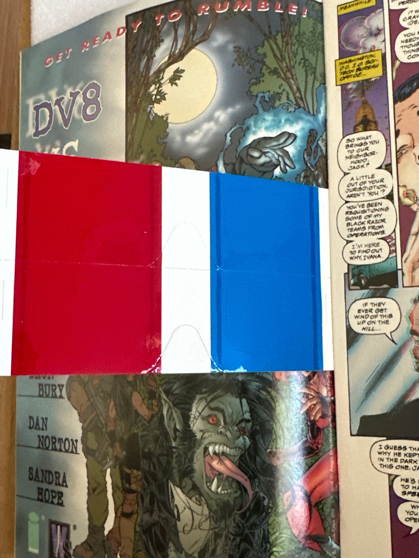 Gen 13 #1 3-D Edition with glasses Image 1997