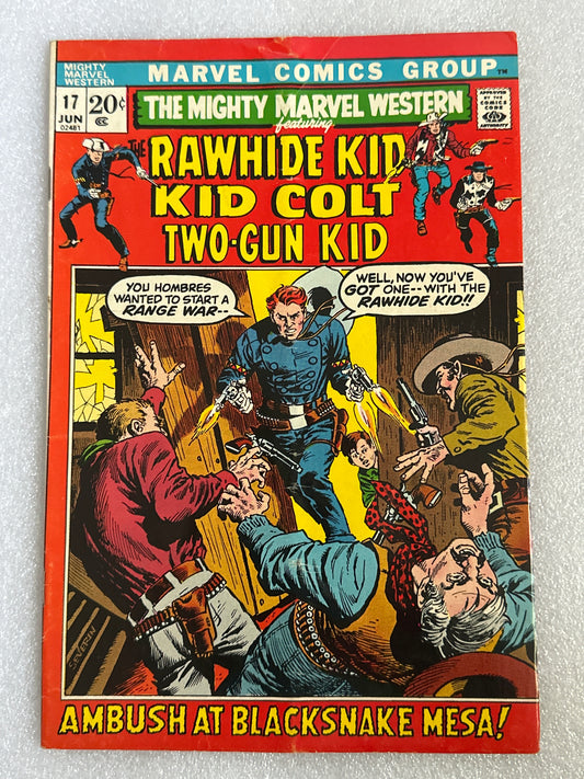 THe Mighty Marvel Western #17 Marvel 1972