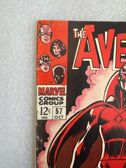 Avengers #57 First Appearance Vision Marvel 1968