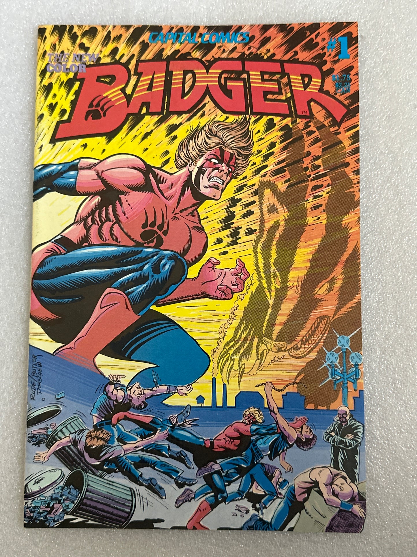 Badger #1 Capital Comics 1983