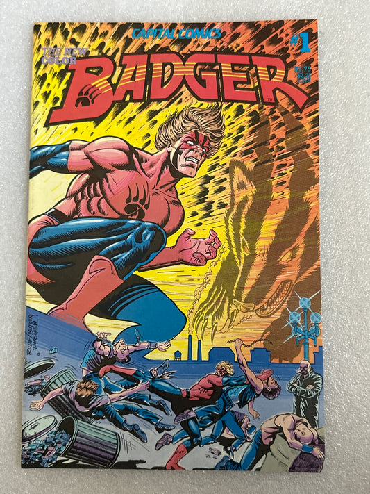 Badger #1 Capital Comics 1983
