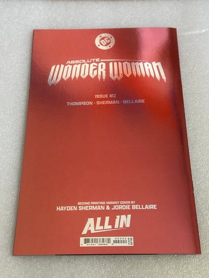 Absolute Wonder Woman 2 Foil Variant DC 2025