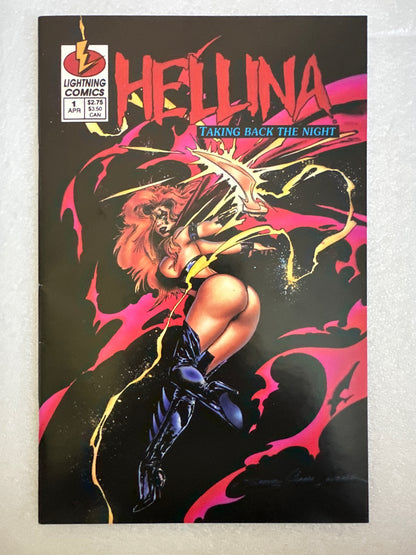 Hellina Taking Back the Night #1 Lightning Comics 1995