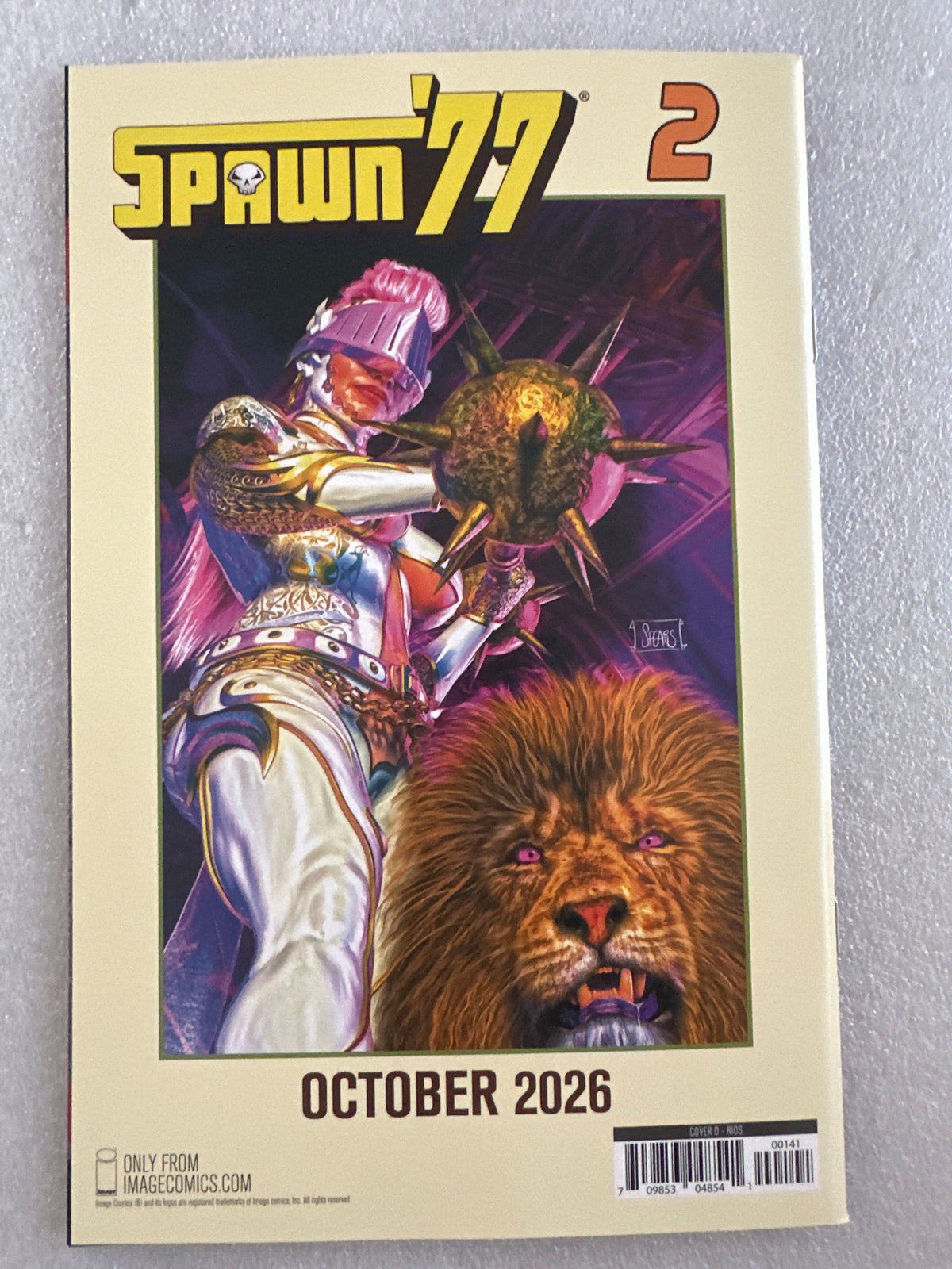 Spawn '77 #1 Cover D Spears & McFarlane Image 2026