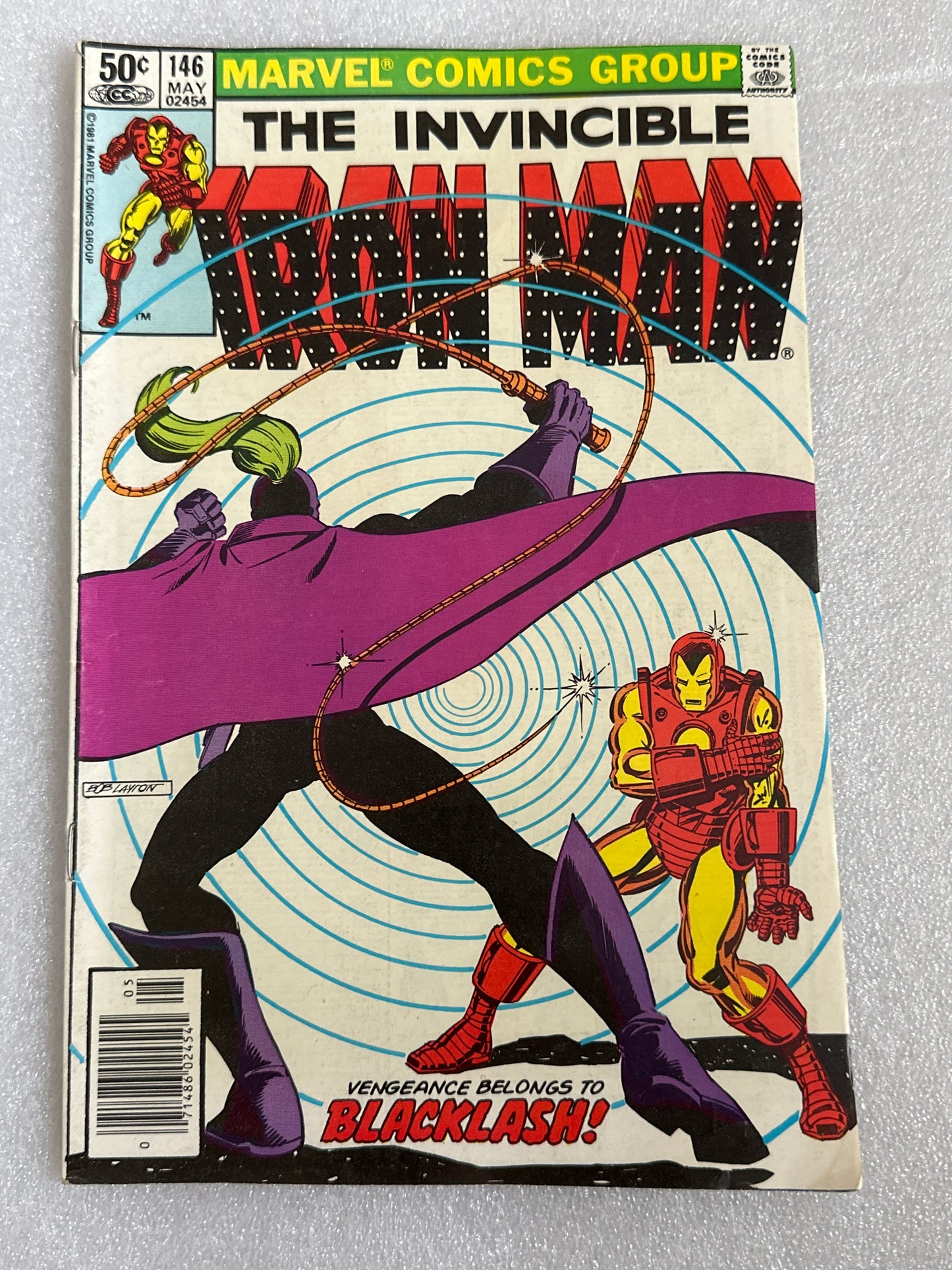 The Invincible Iron Man #146 Marvel 1981