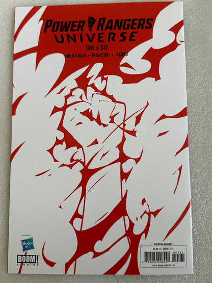 Power Rangers Universe #1 Holofoil Variant Boom! Studios 2021