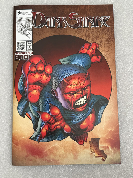 Shelby Robertson's Dark Shrine Scrapped Book Nope 00