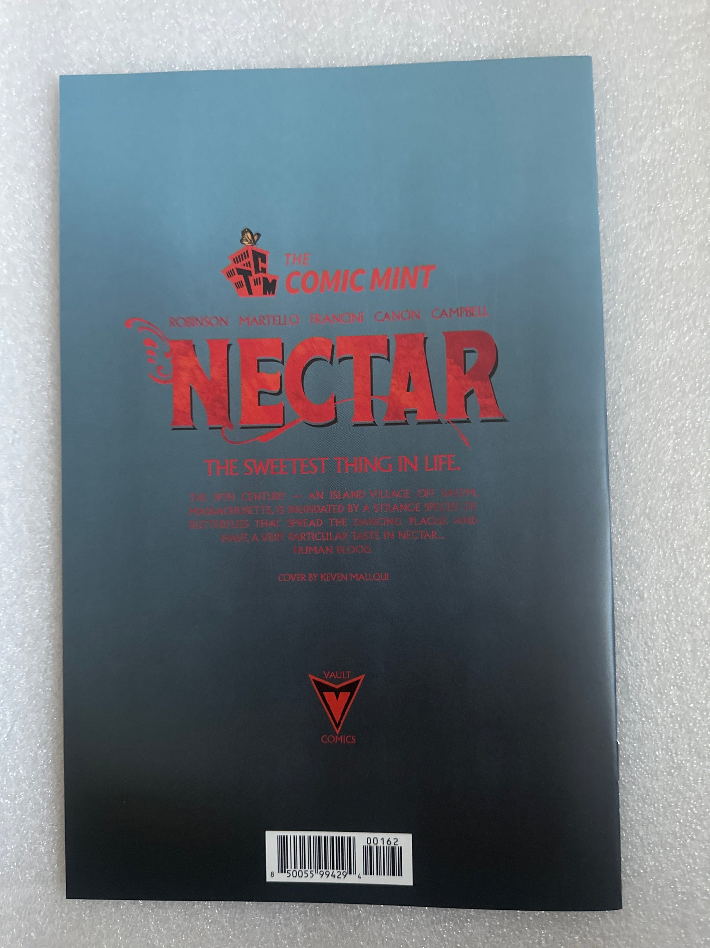 Nectar #1 2nd Print Kevin Mallqui Variant Vault 2026