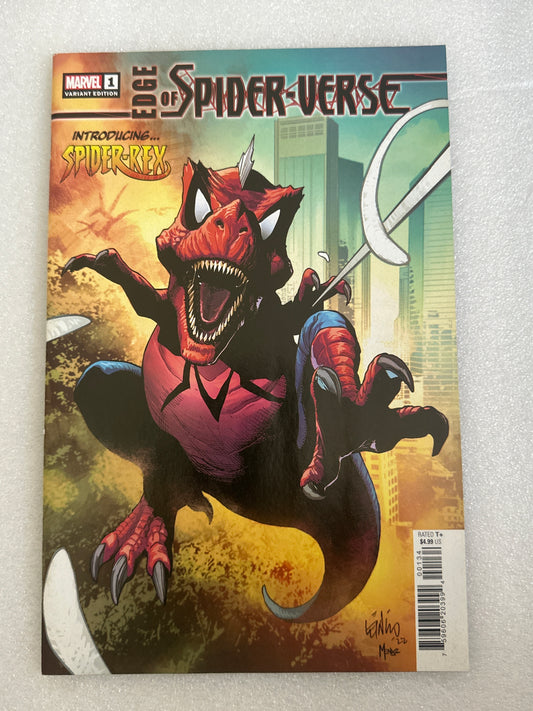 Edge of Spider-Verse #1 Spider-Rex Variant Marvel 2022