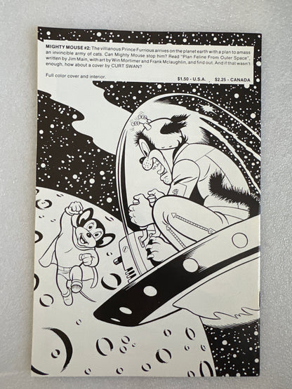 Mighty Mouse #1 Spotlight Comics 1987