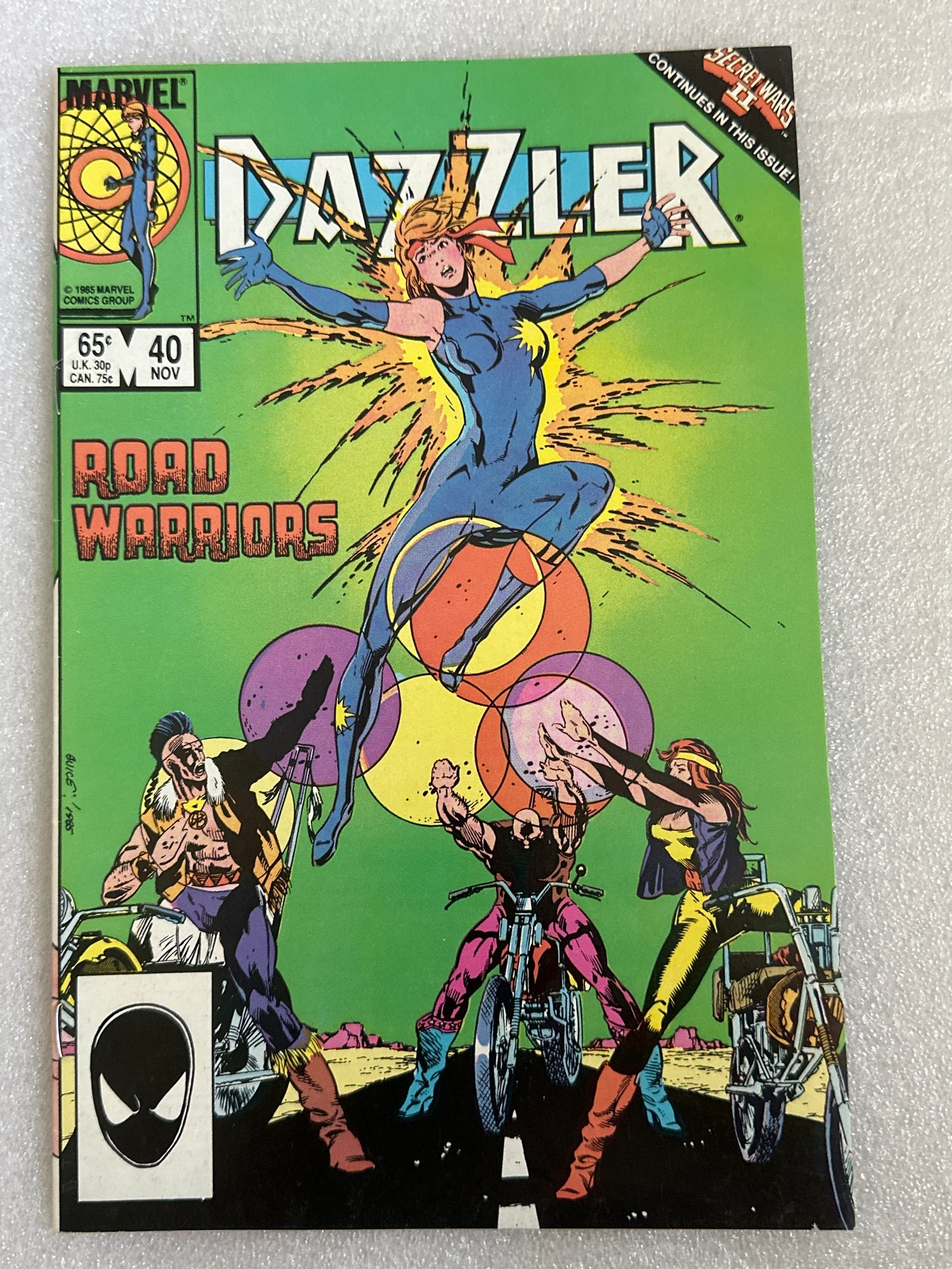 Dazzler #40 Marvel 1985