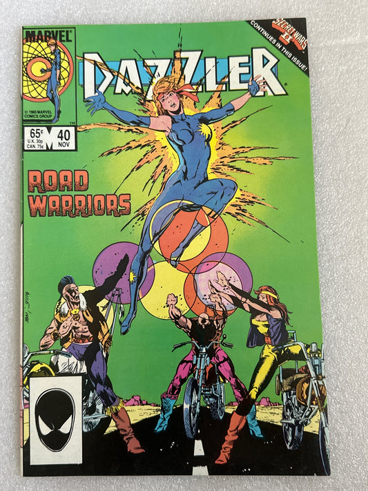 Dazzler #40 Marvel 1985