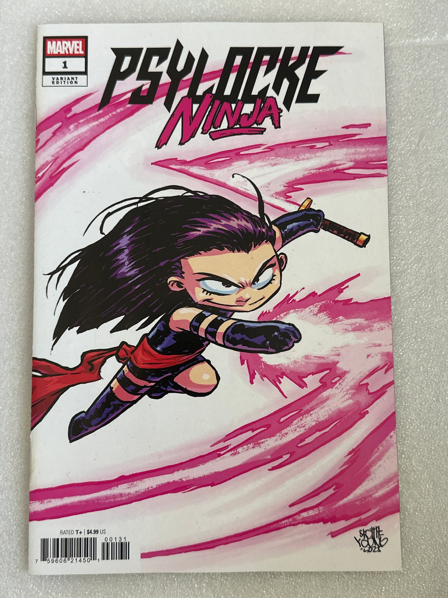 Psylocke Ninja #1 Skottie Young Variant Marvel 2026