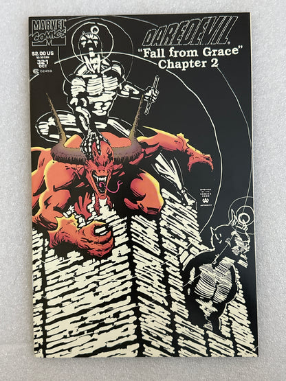 Daredevil #321 Newsstand  Marvel 1993