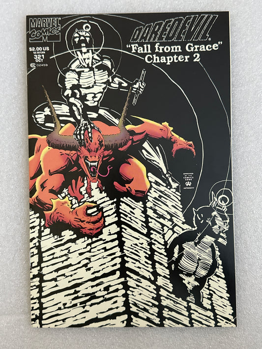 Daredevil #321 Newsstand  Marvel 1993