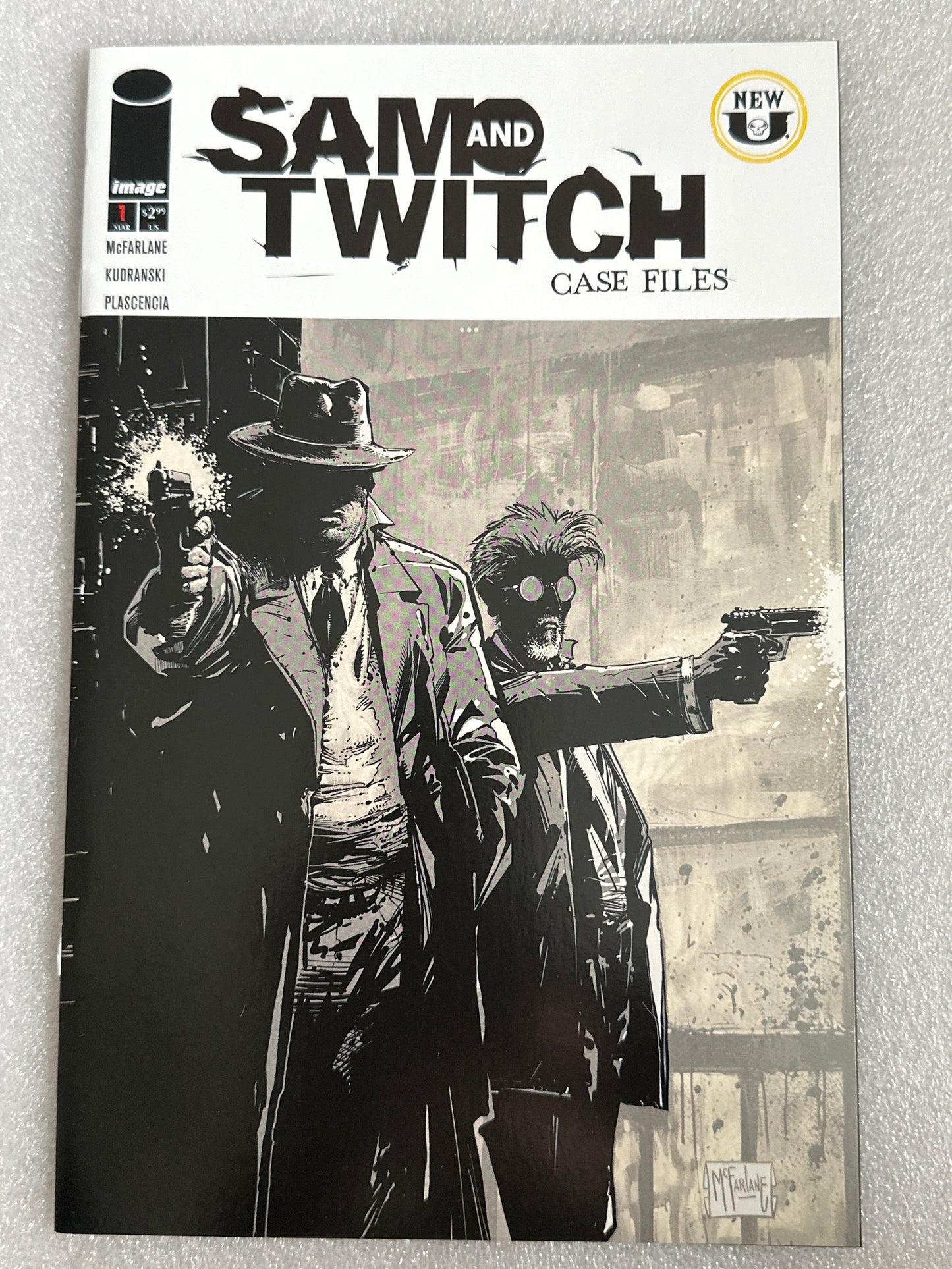 Sam and Twitch Case Files #1 McFarlane Variant Image 2024