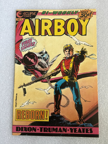 Airboy #1 Eclipse Comics 1986