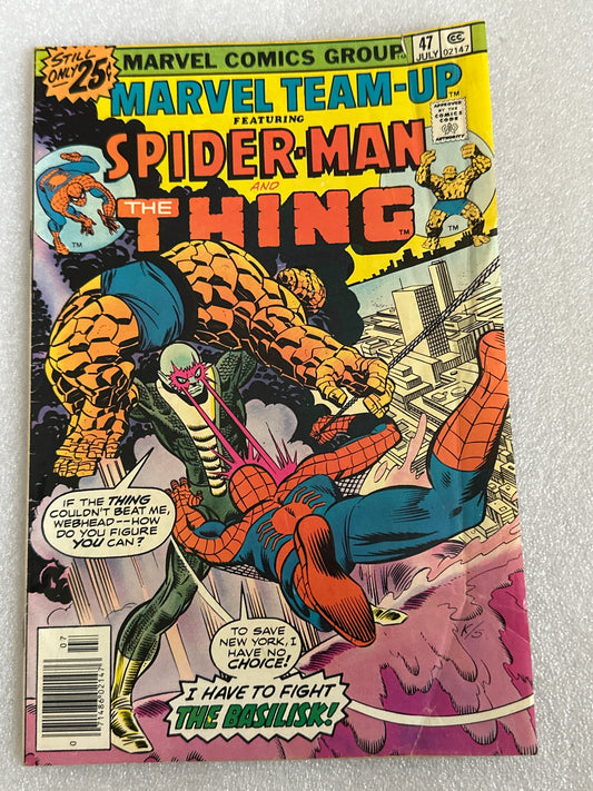 Marvel Team-Up Featuring Spider-Man & The Thing #47 Marvel 1976