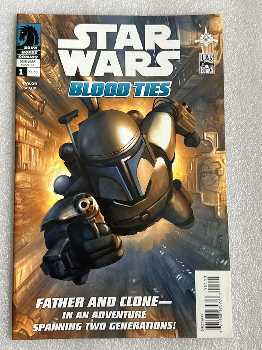 Star Wars Blood Ties #1 Dark Horse 2010