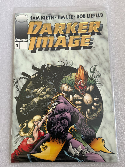 Darker Image #1 Gold Variant Sealed w/Deathblow Card Image 1993