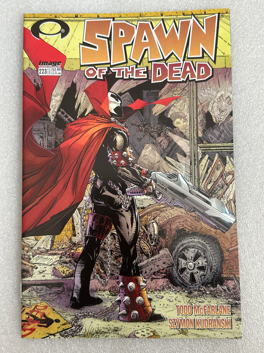 Spawn #223 Walking Dead Homage Image 2012