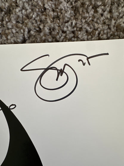 Batman Black & White Print signed by Snyder & Capullo 2025